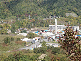 ズリ山登山